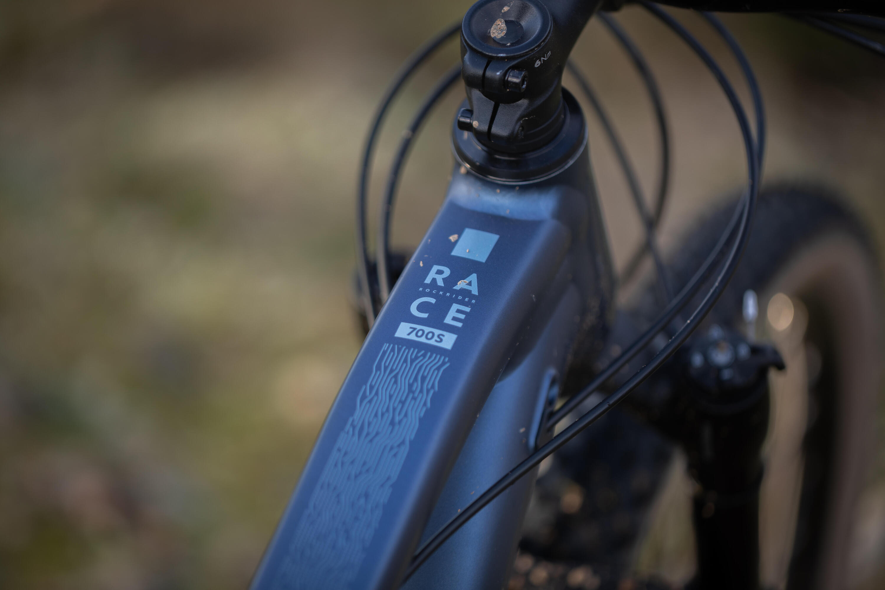 Mountainbike Cross Country XC Race 700S Aluminiumrahmen blau  21/22