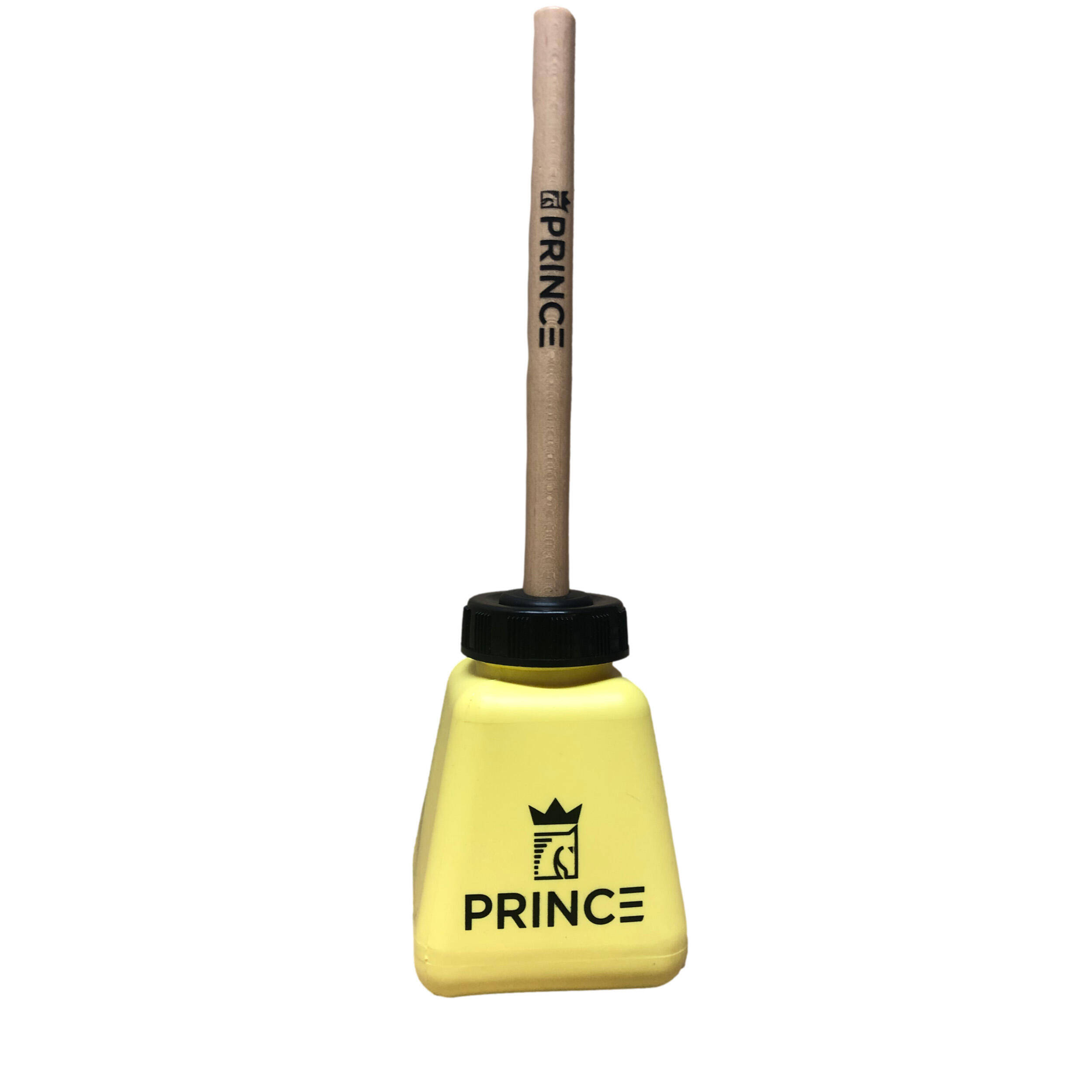 Horse Riding Grease Brush + Holder - Yellow/Purple -  1