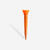 Tees golf x10 plastique 54mm - INESIS orange