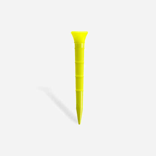 
      Golf tees x10 plastic 70mm - INESIS yellow
  