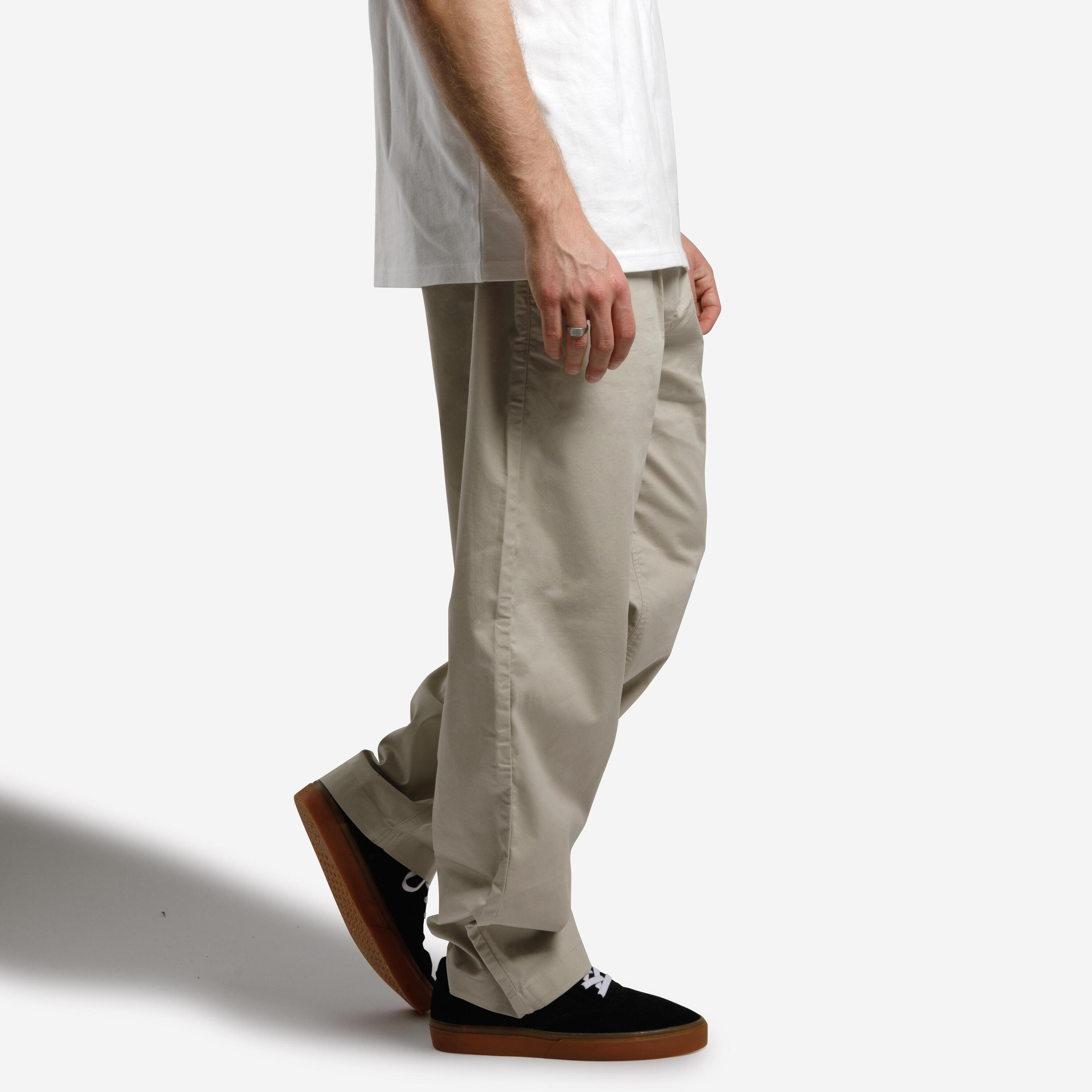 Chino Skateboard Bottoms CN500 Light - Beige 4/15