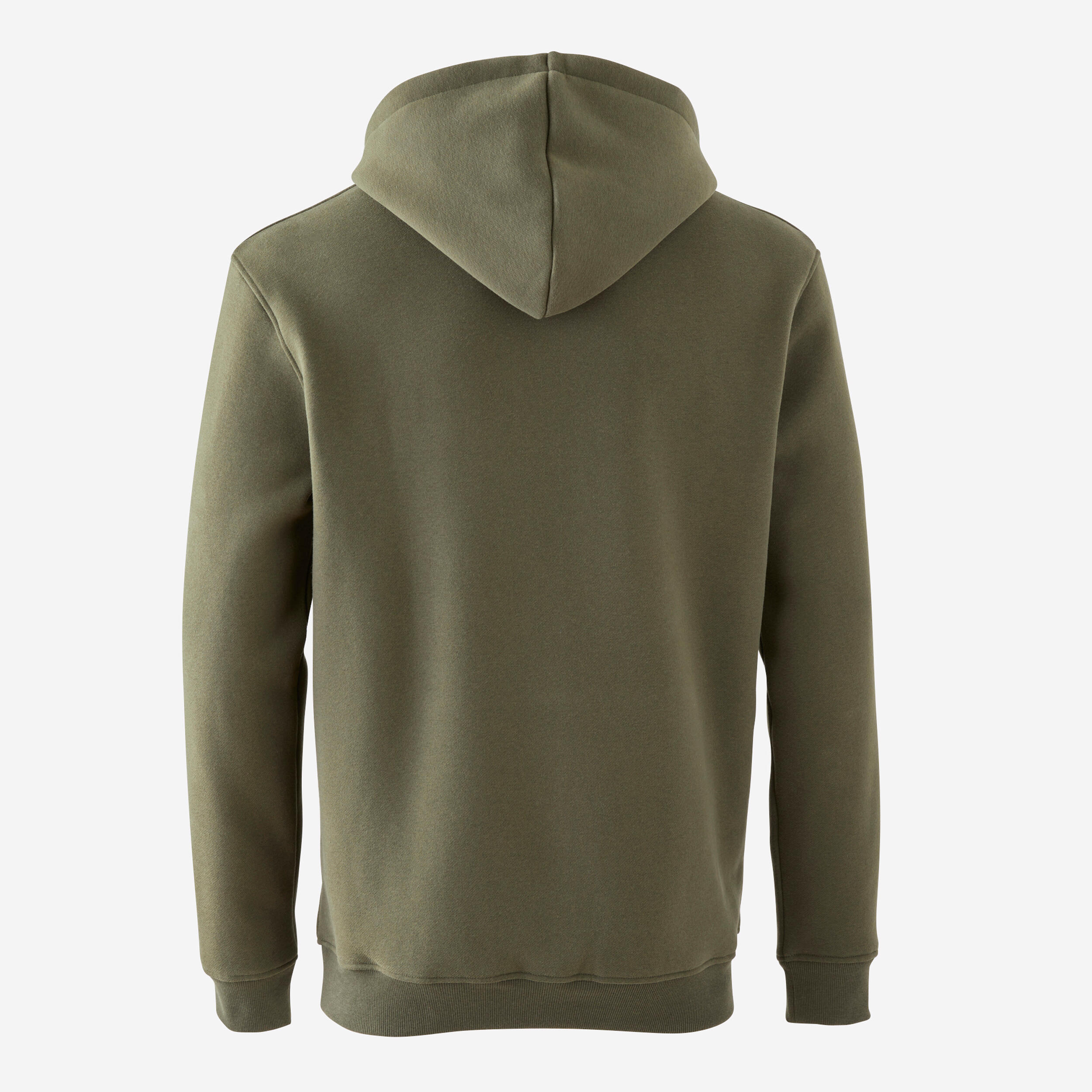 Muscle Felpa Con Cappuccio Uomo Senza Maniche Dry Fit - Verde Militare, Taglia M