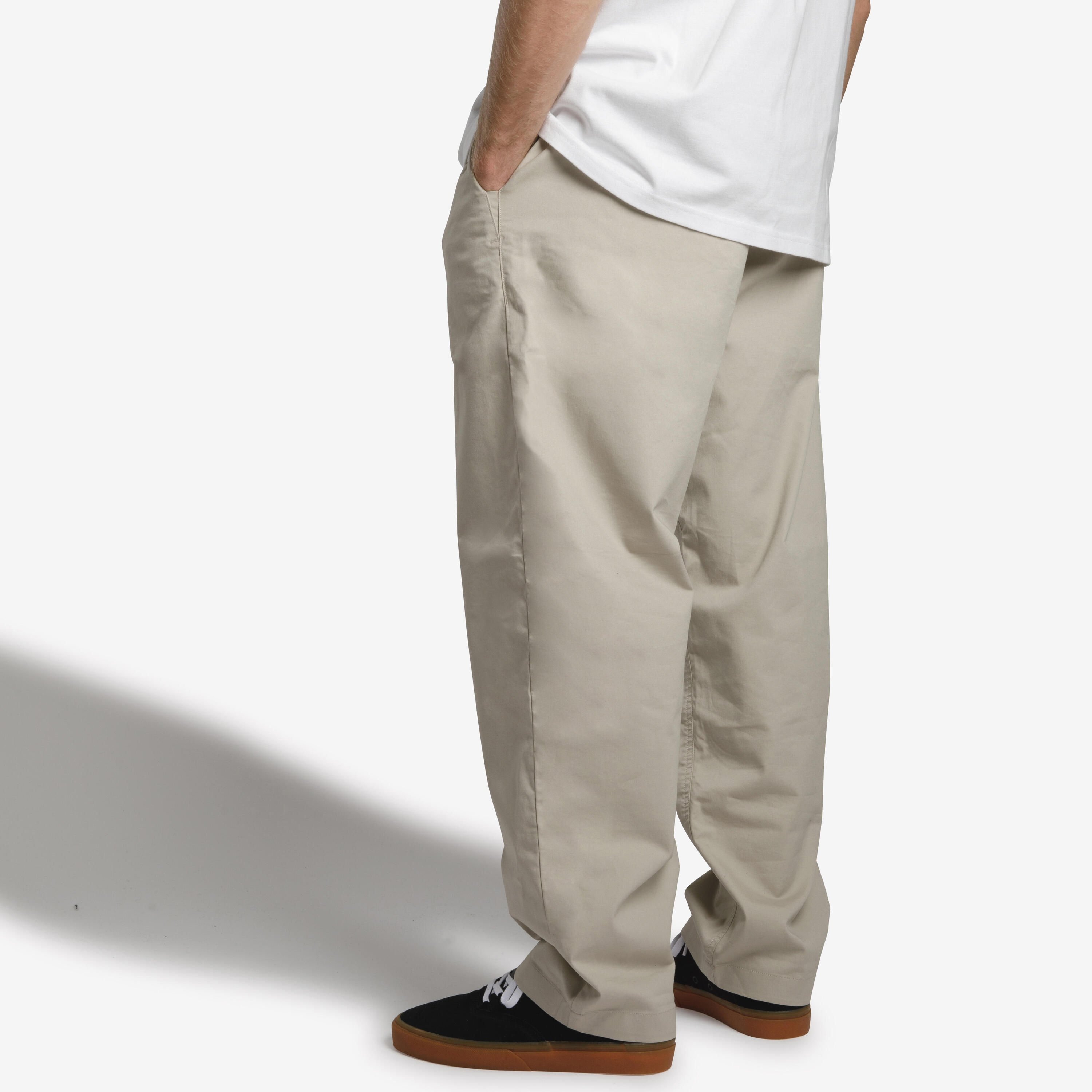 Chino Skateboard Bottoms CN500 Light - Beige 5/15