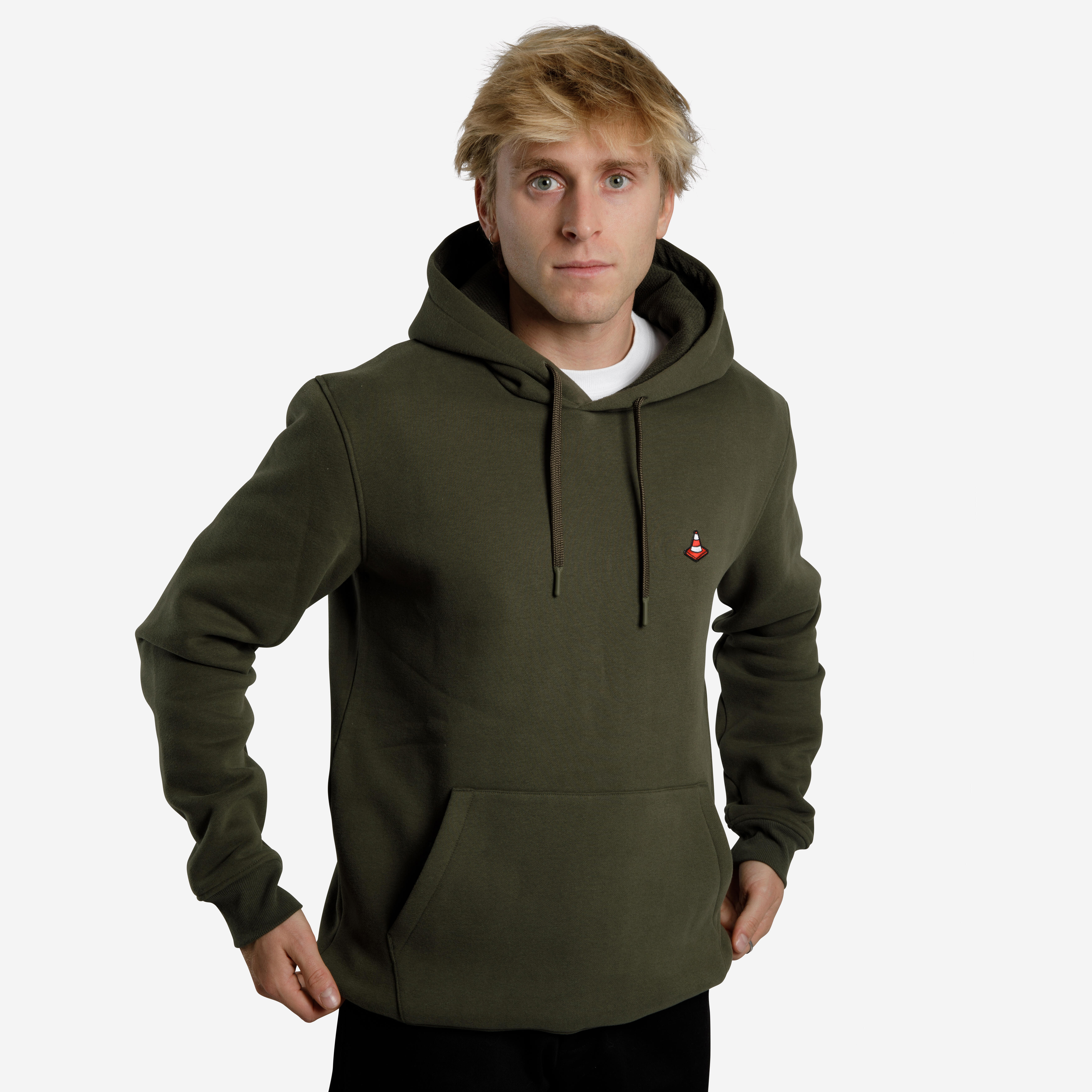 HD500 RESISTANT KHAKI SKATEBOARD SWEATSHIRT