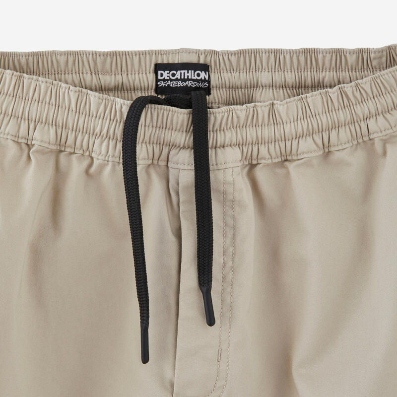 PANTALÓN DE SKATE CHINO CN500 LIGHT BEIGE