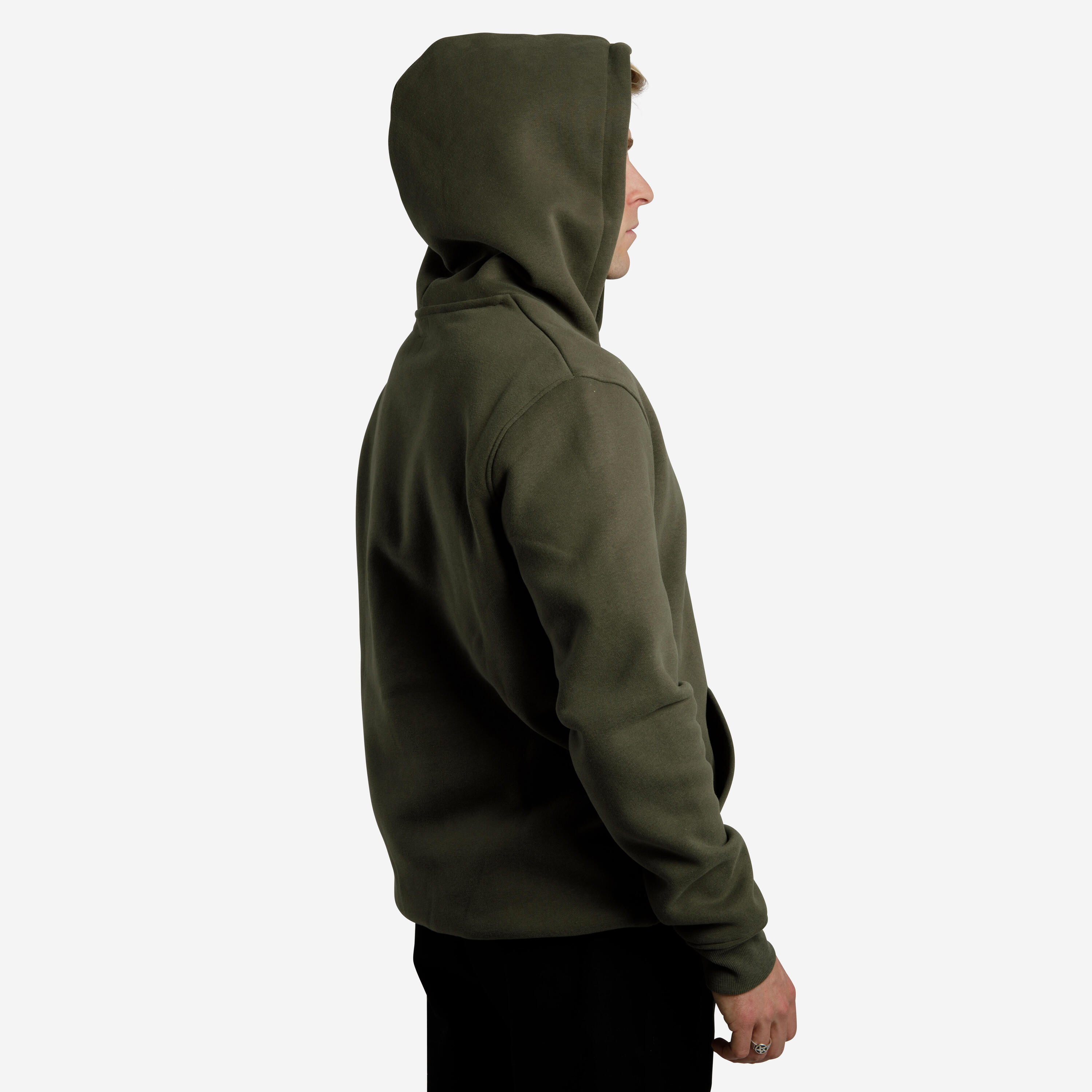 Skateboard Sweatshirt HD500 Robust- Khaki 5/12