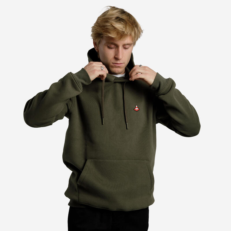 Sweatshirt Skateboarding - HD500 Resistant khaki