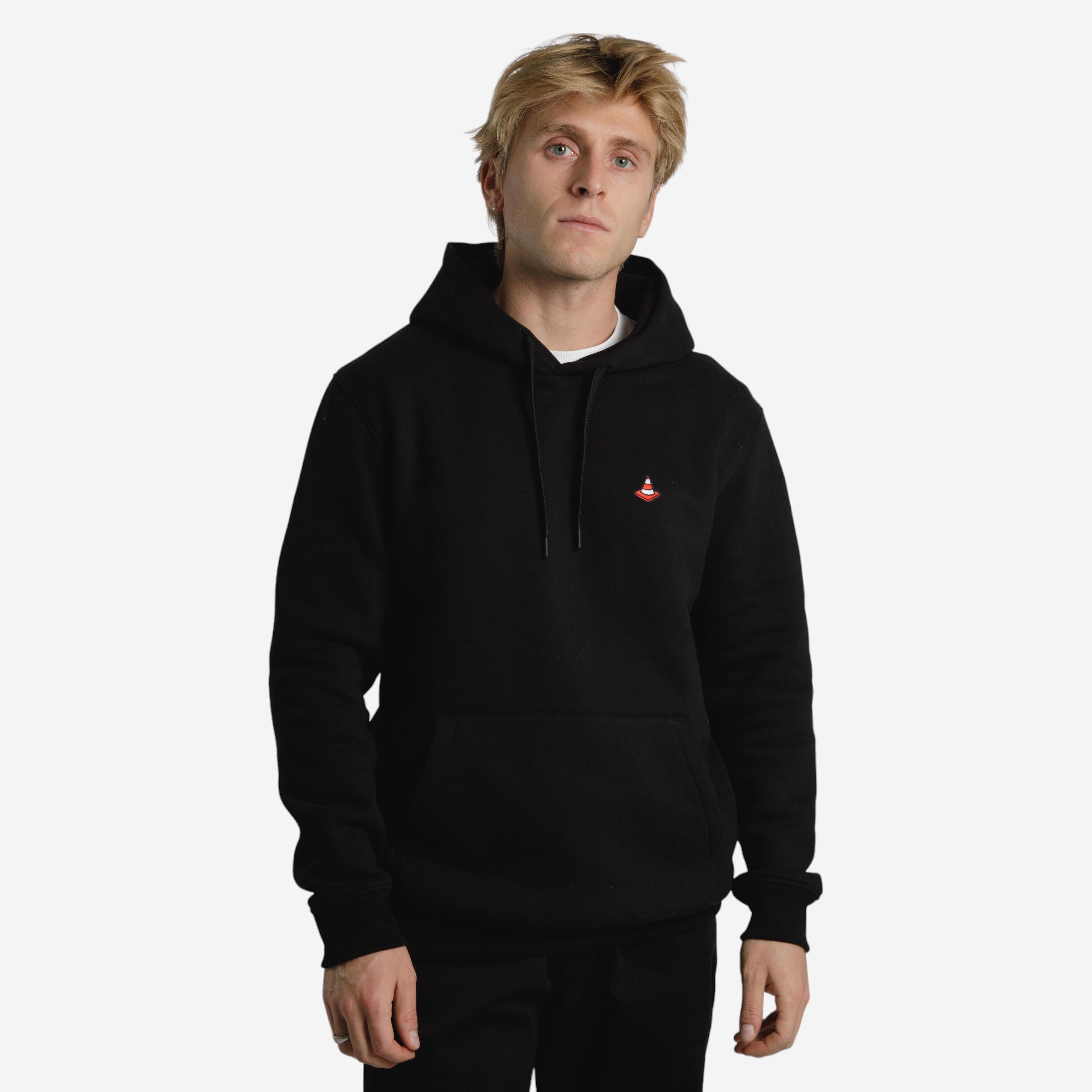 OXELO Skateboard Sweatshirt HD500 Robust- Black