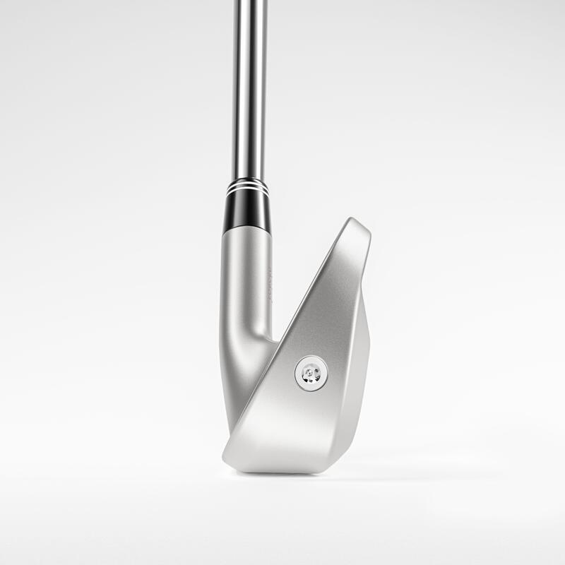 Série fers golf gaucher vitesse rapide acier - INESIS 500