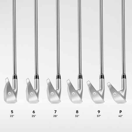 Golf iron set right handed low speed - INESIS 500