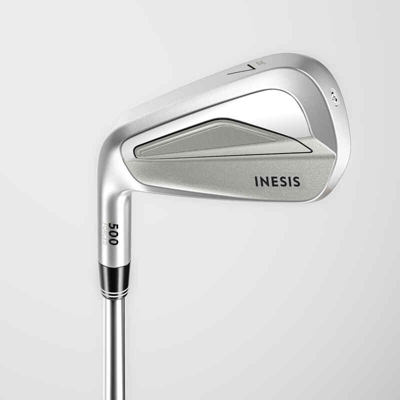 Golf iron set left handed medium speed INESIS 500 Decathlon