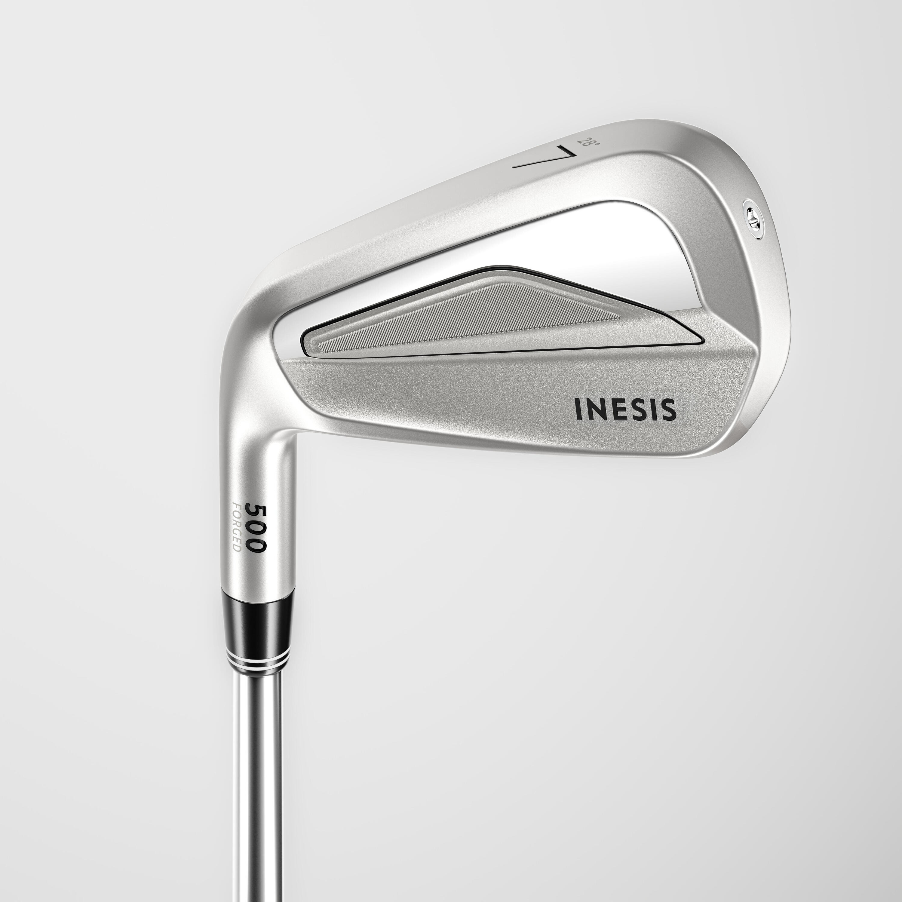 Golf iron set left handed medium speed - INESIS 500 1/7