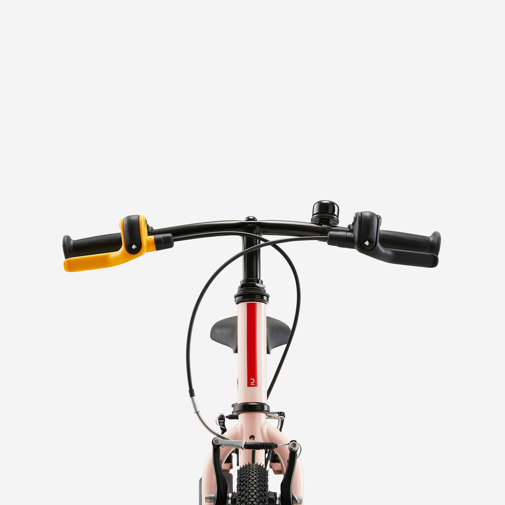 VELO ENFANT 2EN1 DRAISIENNE 3-5 ANS 14 pouces - DISCOVER 500  Rose