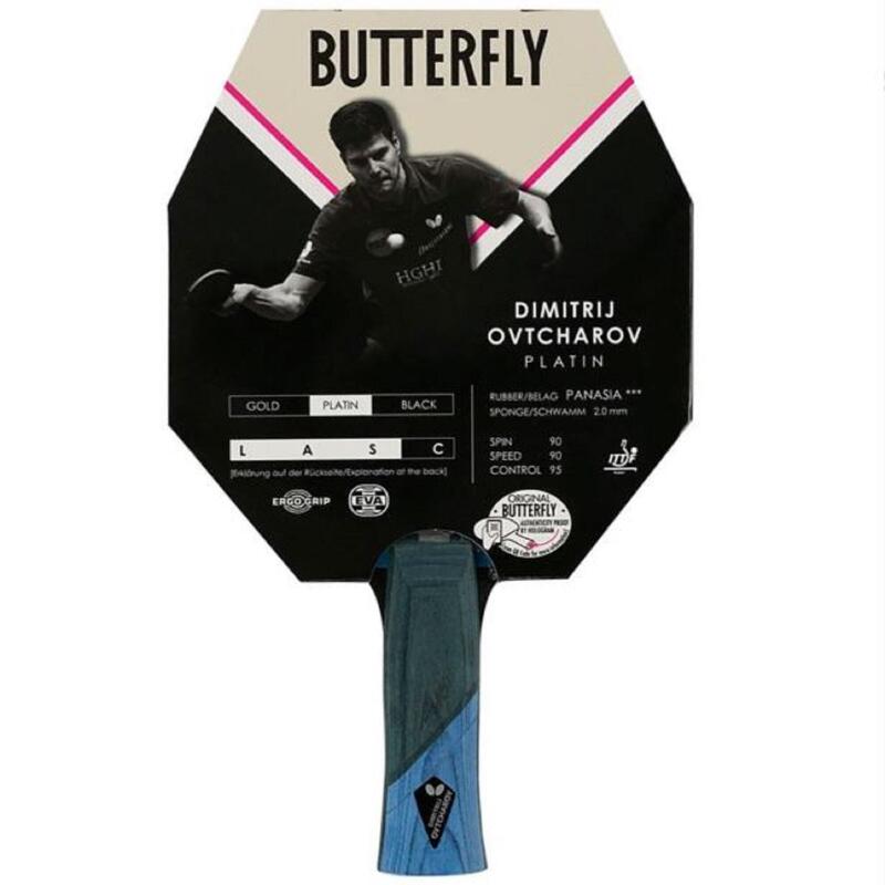 Dimitrij Ovtcharov Gri Masa Tenisi Raketi - Butterfly