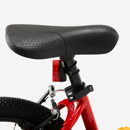 Crveni dečji balans bicikl 2-u-1 DISCOVER 500 (14 inča, 3–5 godina)