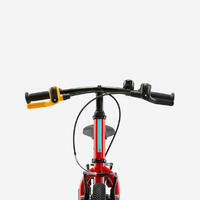 Crveni dečji balans bicikl 2-u-1 DISCOVER 500 (14 inča, 3–5 godina)