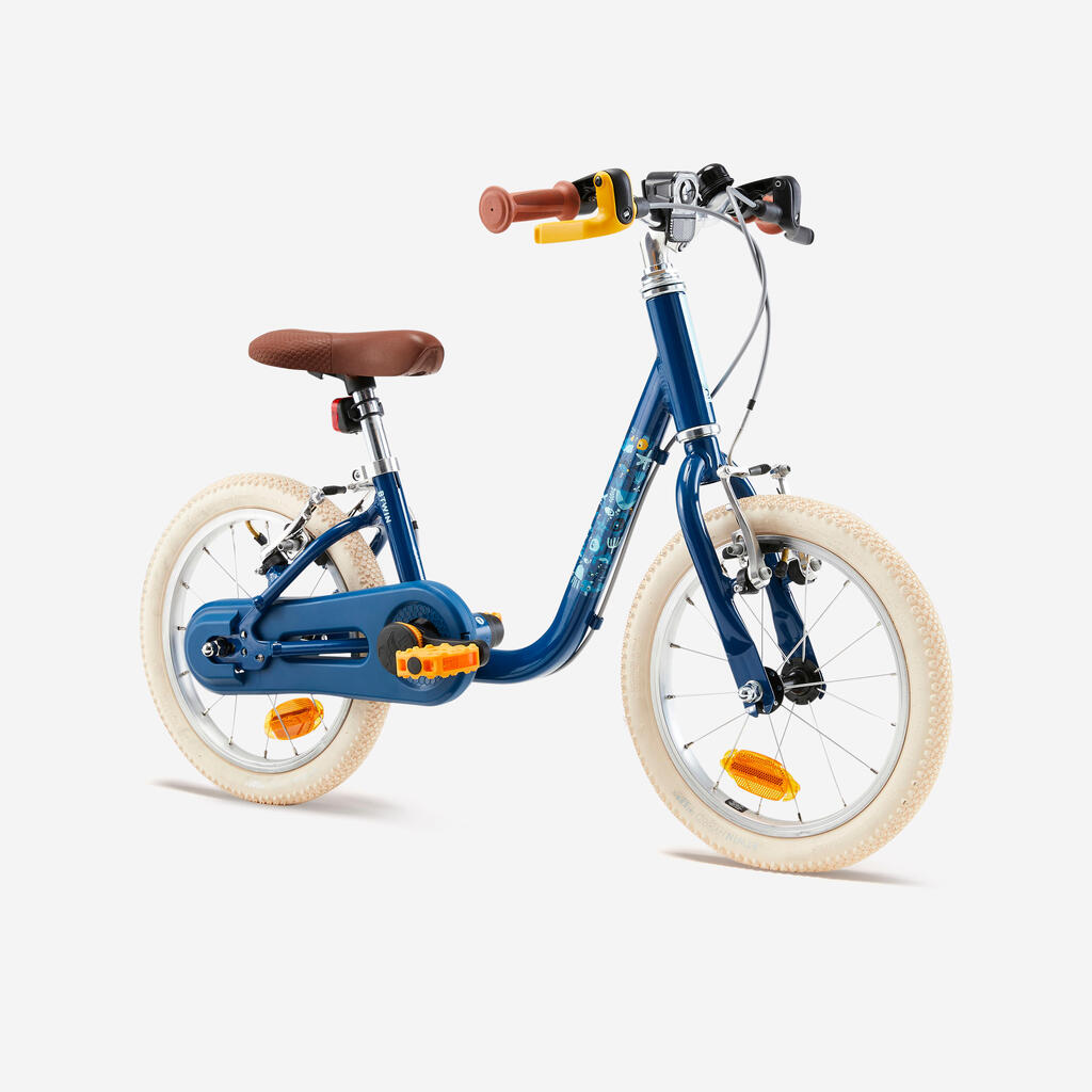 Ποδήλατο ισορροπίας 2-σε-1 Discover 900 14'' για παιδιά (3-5 ετών) - Πράσινο