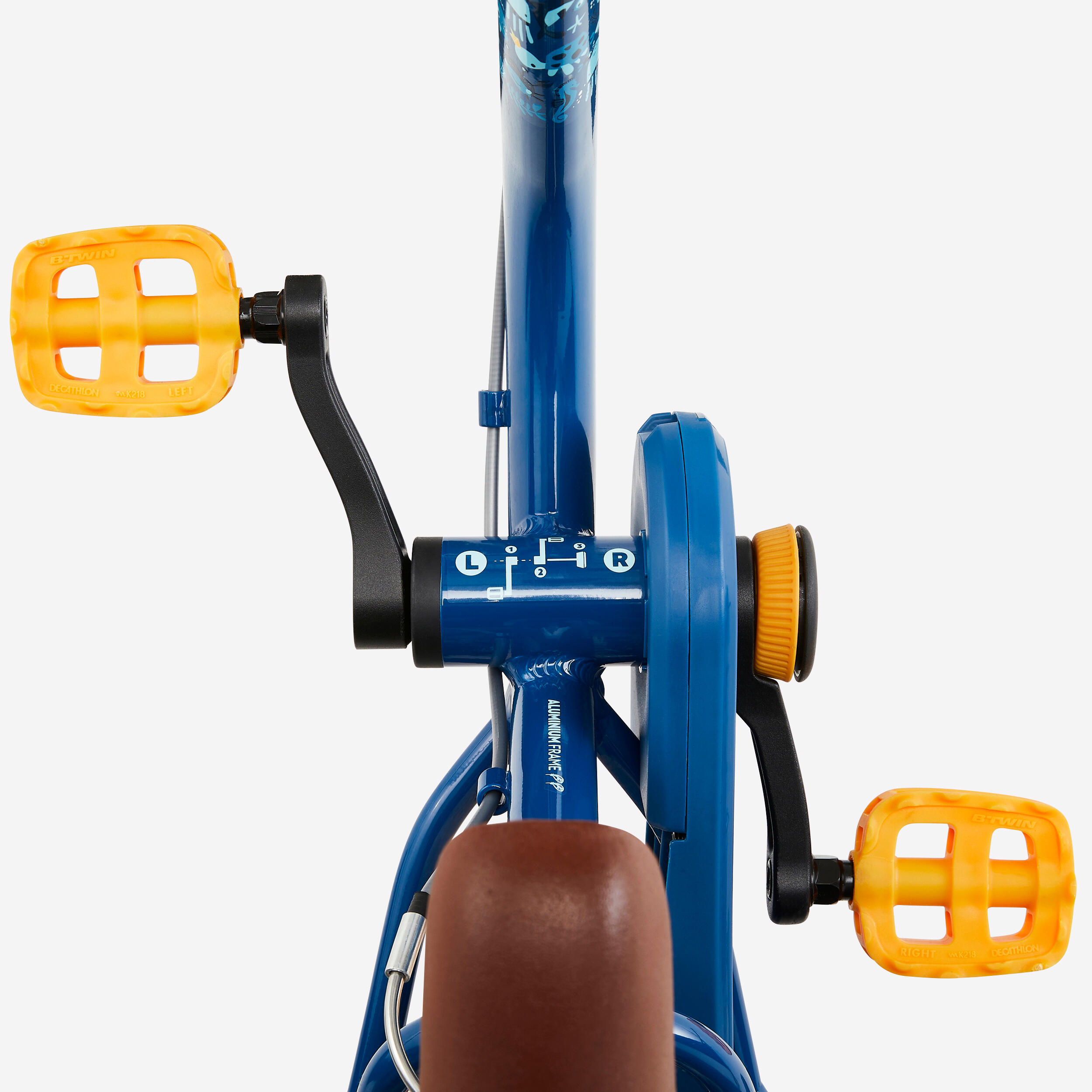 Kinderfahrrad 2-in-1 Laufrad 14 Zoll 3-5 Jahre Discover 900 blau 8/17