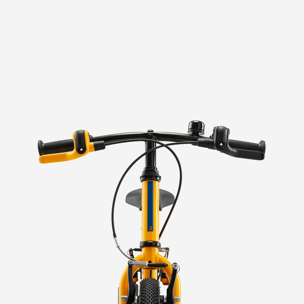 14'' bērnu (3–5 gadi) divi vienā līdzsvara velosipēds “Discover 500”, dzeltens