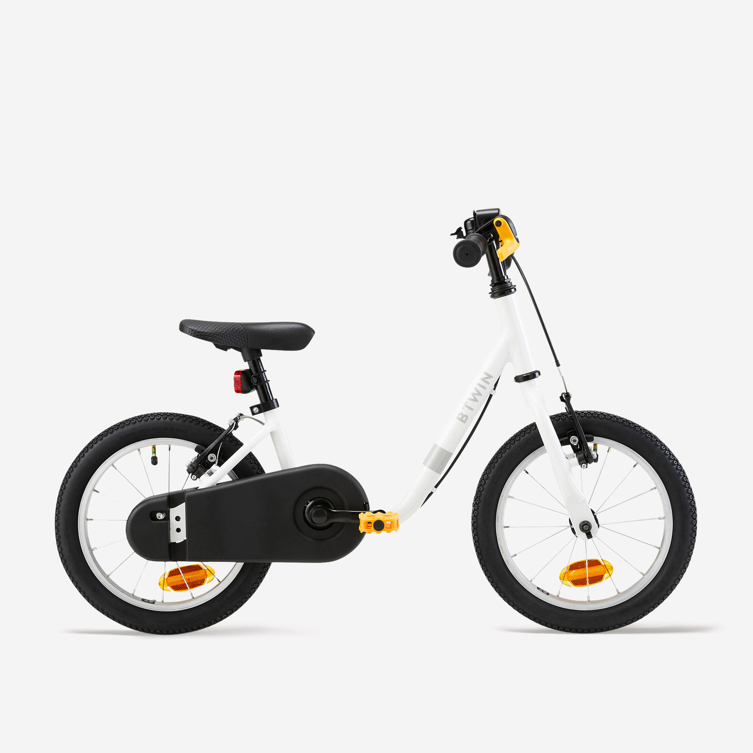 VELO ENFANT 3 5 ANS 14 pouces DISCOVER 100 Blanc BTWIN Decathlon
