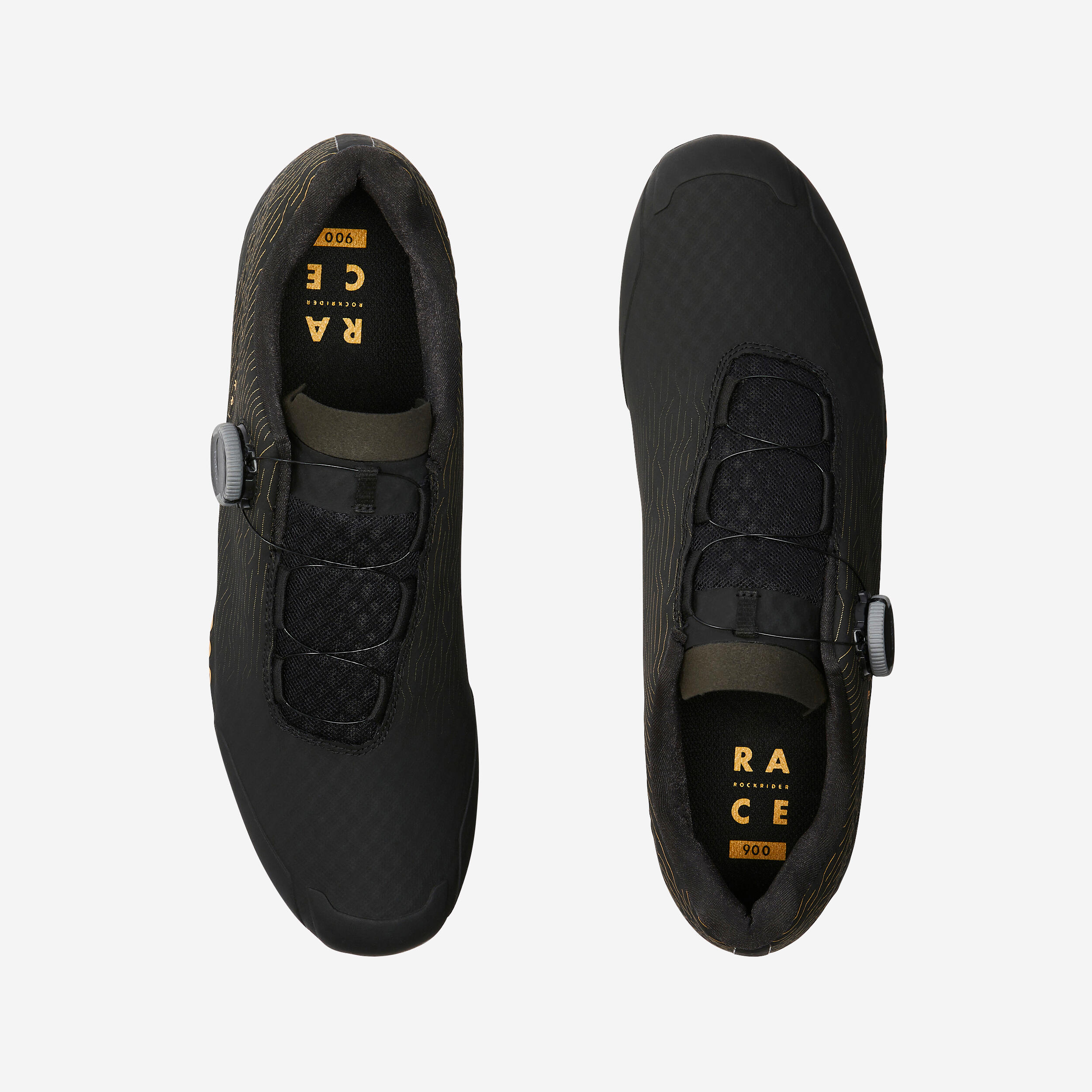 Chaussures pour vélo de montagne/gravelle - Race 900 noir - ROCKRIDER