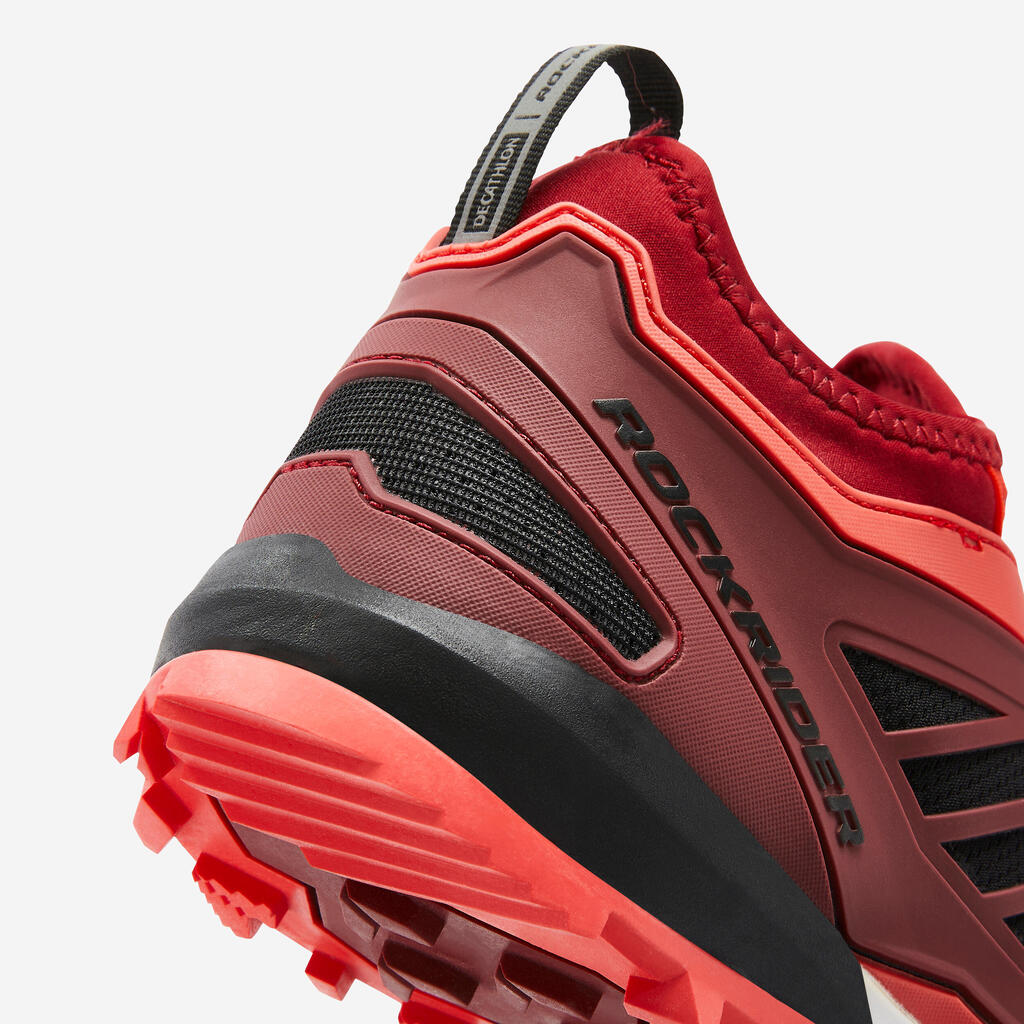 Hybrid Mountain Biking Shoes - Red