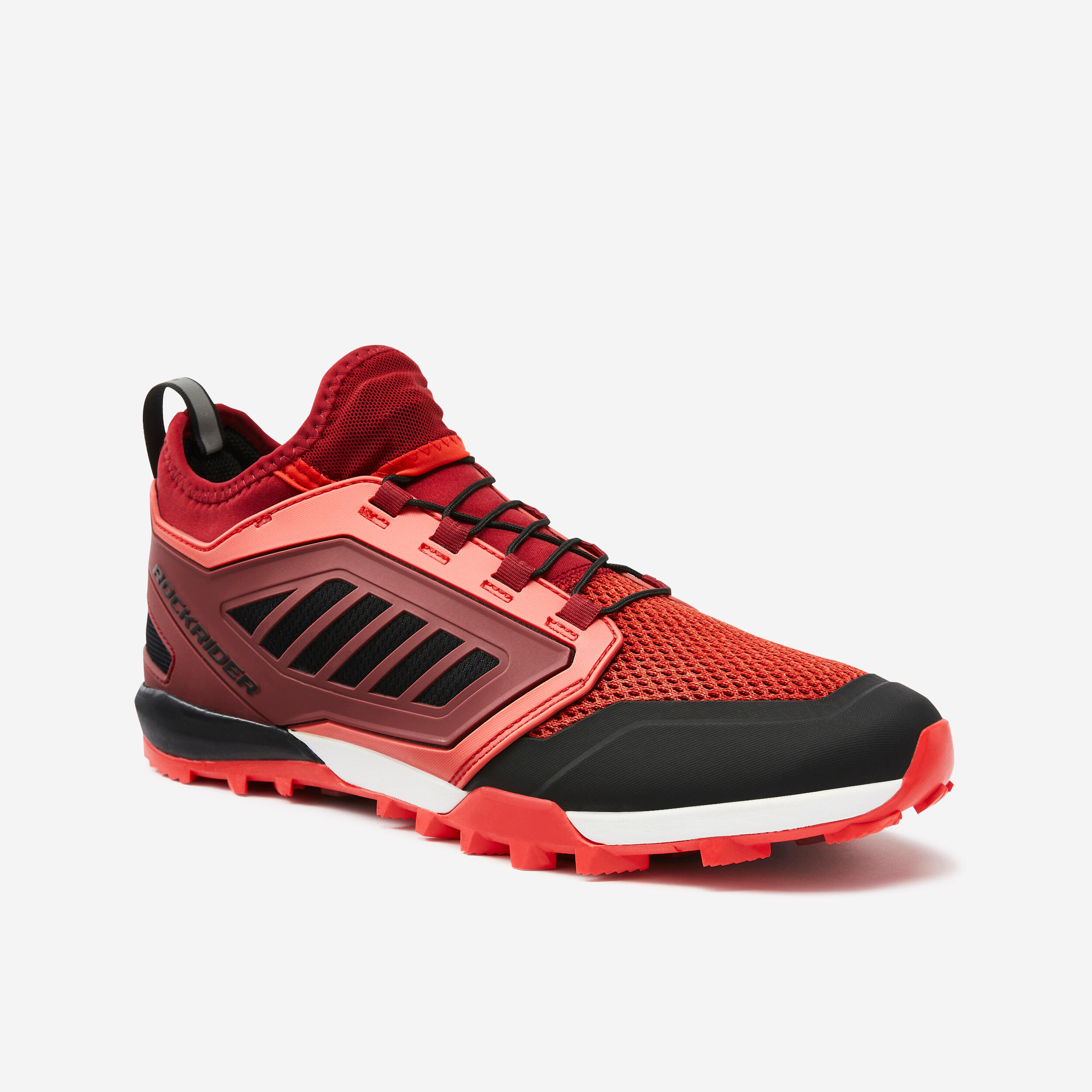 ROCKRIDER Mountain Biking Shoes ST 500 - Red