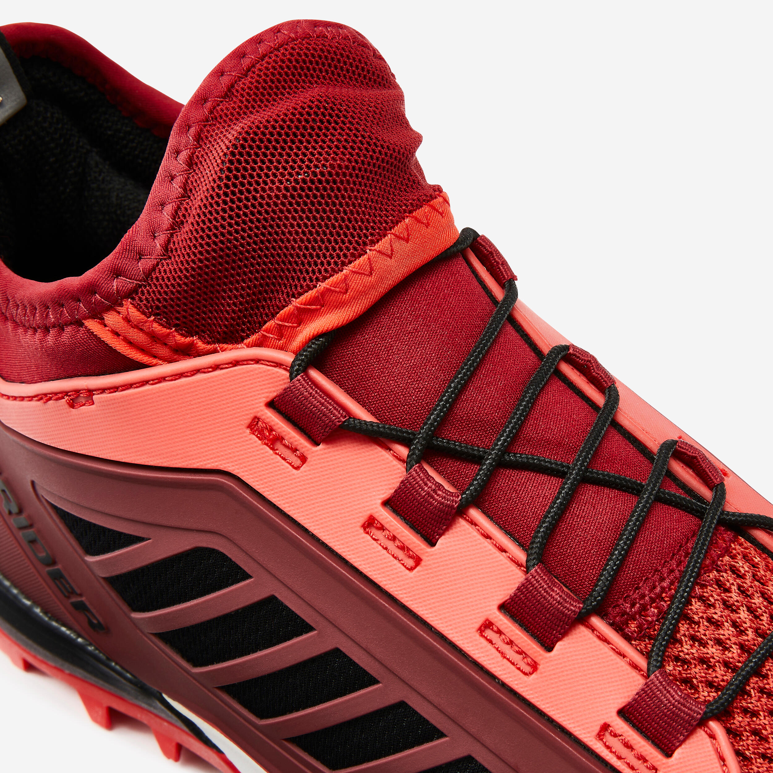 Hybrid Mountain Biking Shoes - Red 6/10