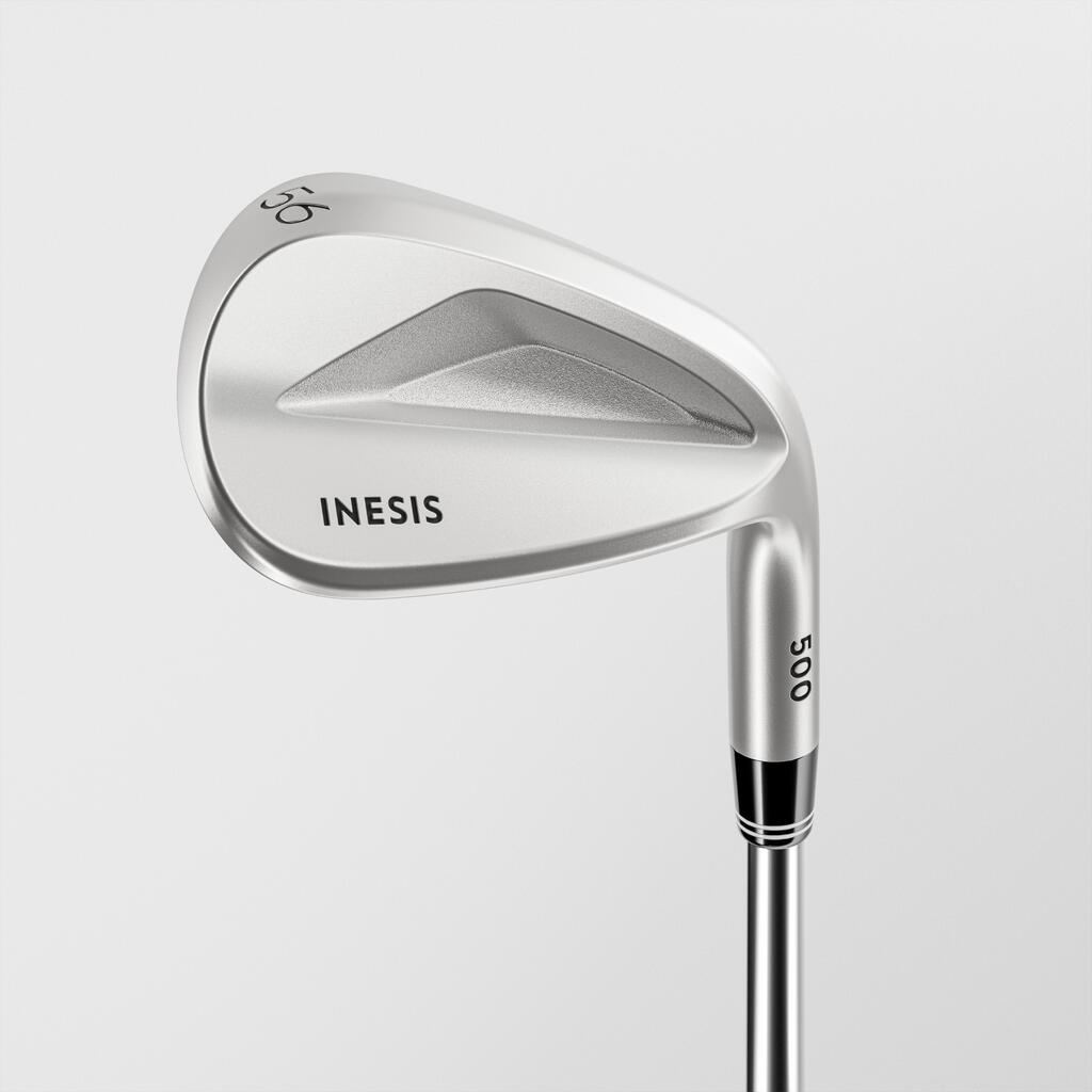 Wedge na golf pre pravákov veľkosť 2 graphite INESIS 500