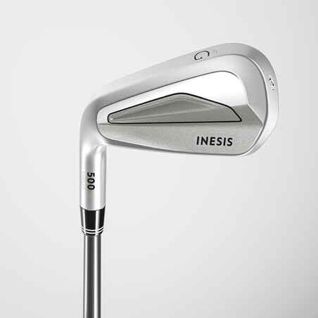 Golf wedge left handed size 2 graphite - INESIS 500