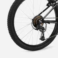 24" 9-12 Years Mountain Bike Expl 500 - Black