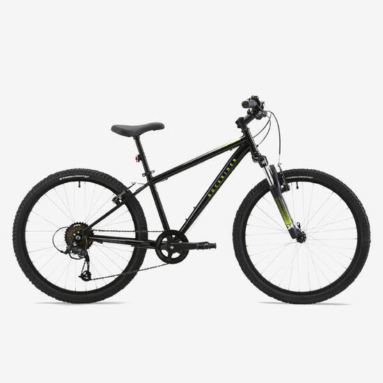 Second Hand - Bici Mtb bambino 9-12 anni EXPL 500 nera 24 pollici - MOLTO BUONO