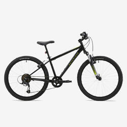 Bicicleta niños 24 pulgadas MTB EXPL 500 Negro