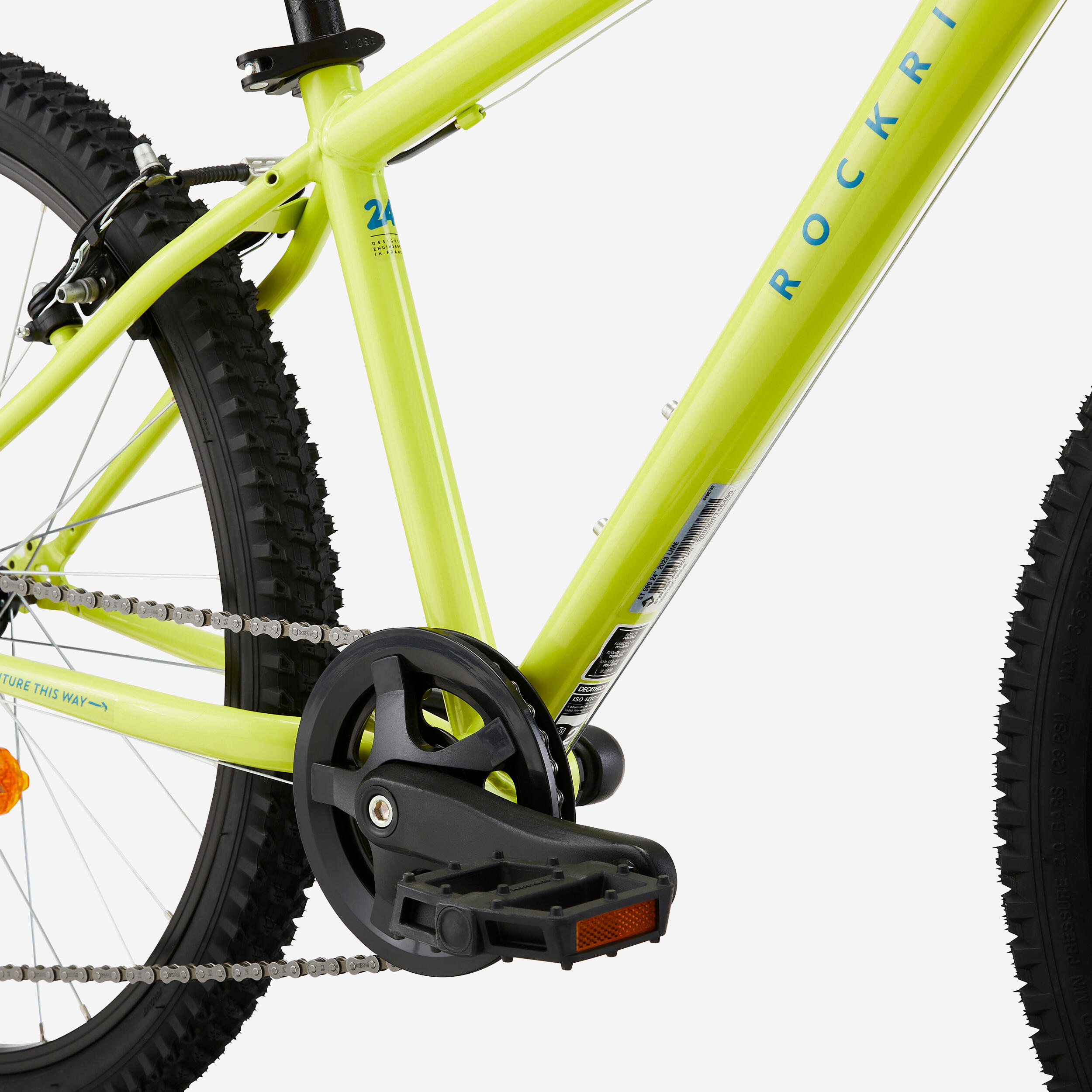 Mountain Bike 24" Expl 500 - Yellow 12/12