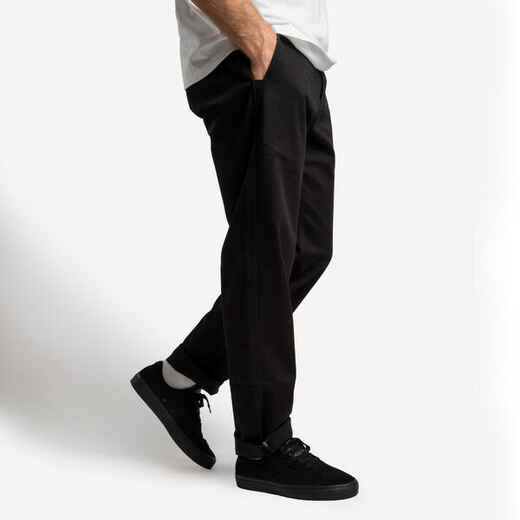 
      Chino Skateboard Bottoms CN500 Heavy - Black
  