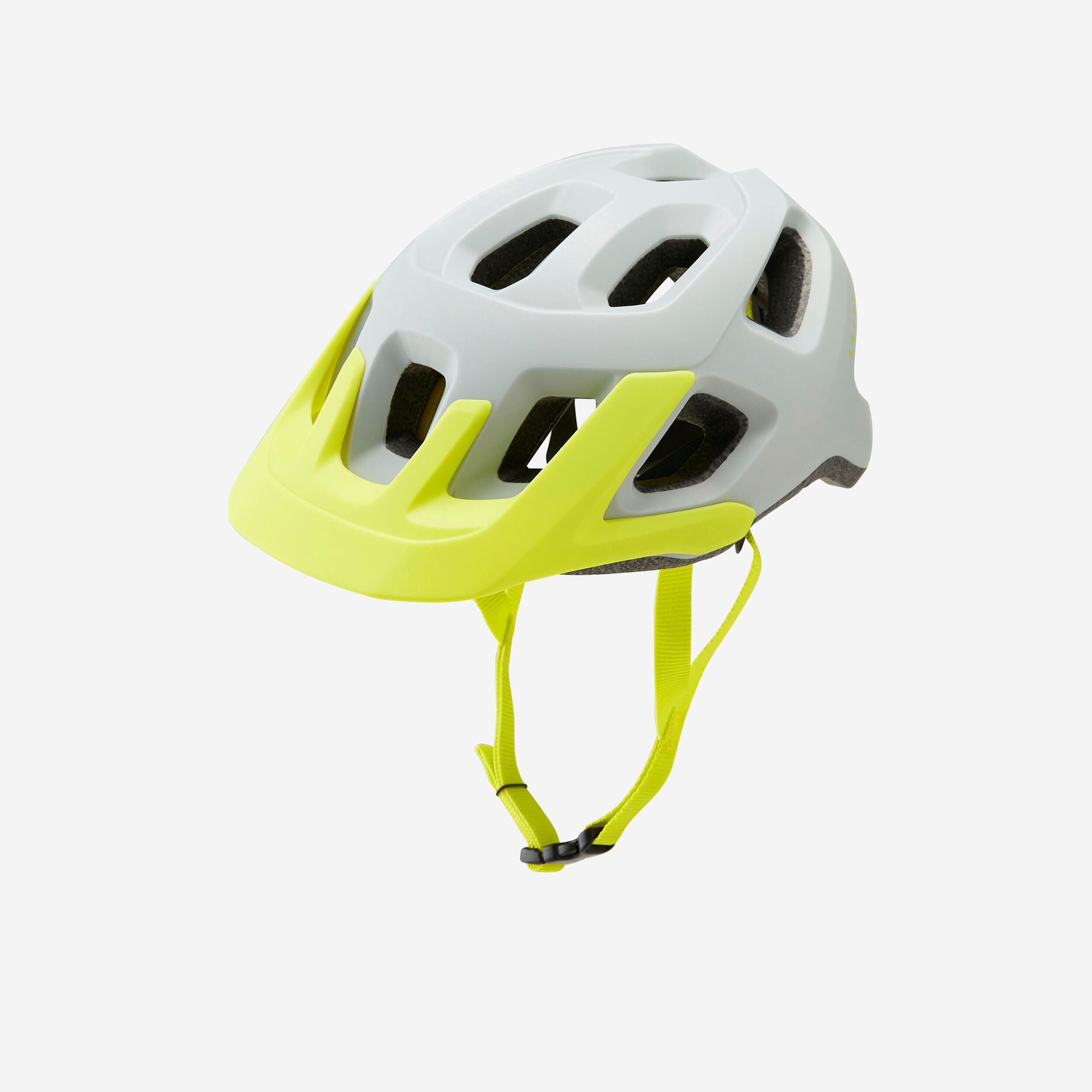ROCKRIDER Kids' Mountain Bike Helmet EXPL 500 - Khaki