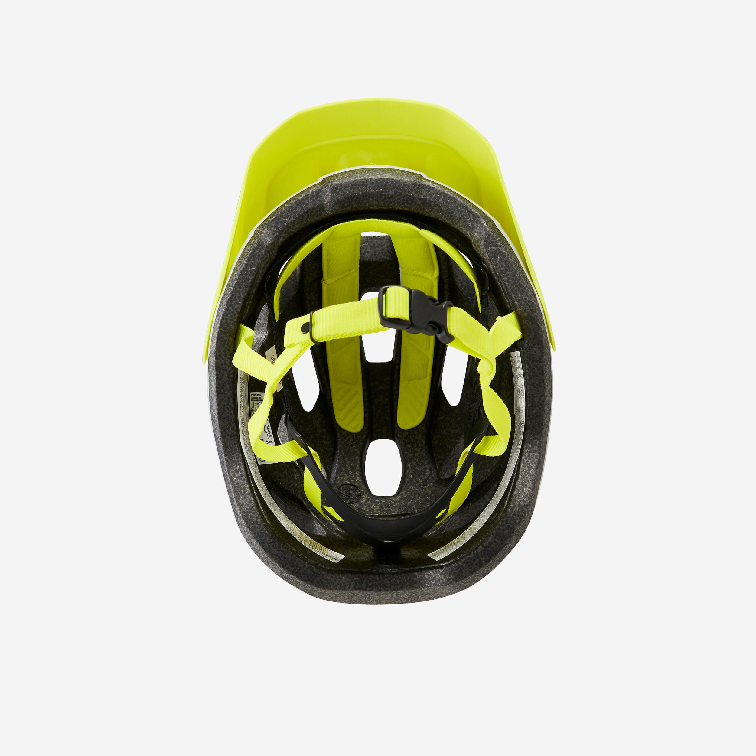 Kids' Mountain Bike Helmet - Expl 500 Khaki - ROCKRIDER