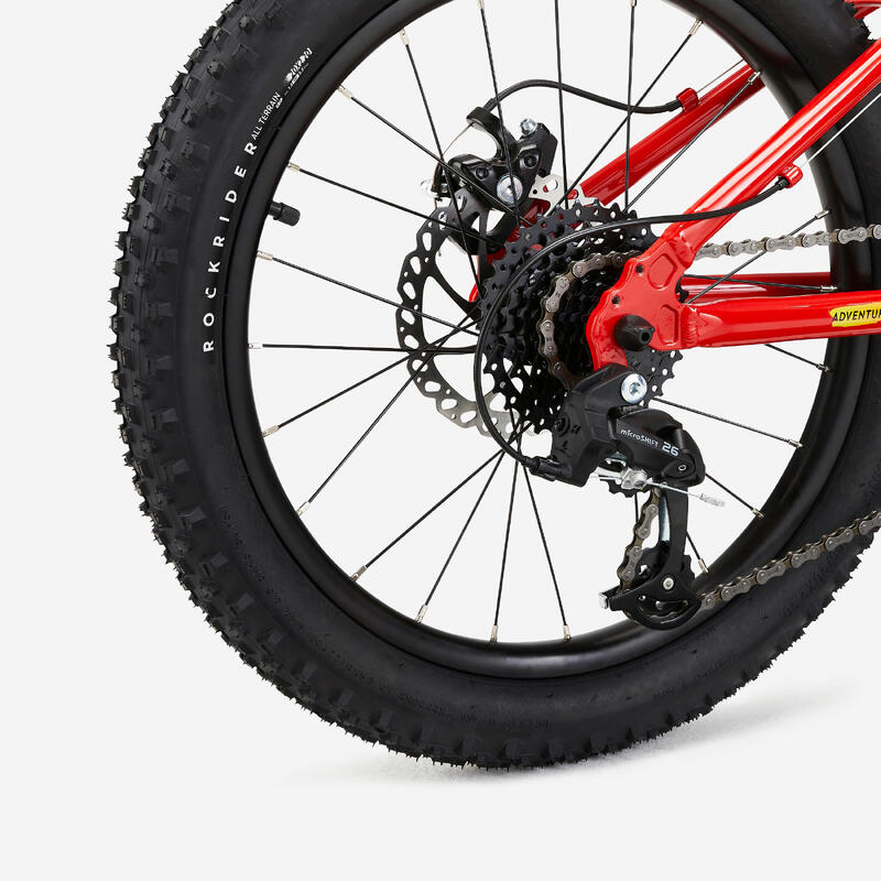 BICICLETA BTT DE CRIANÇA EXPL 900R 20" 6-9 ANOS VERMELHO