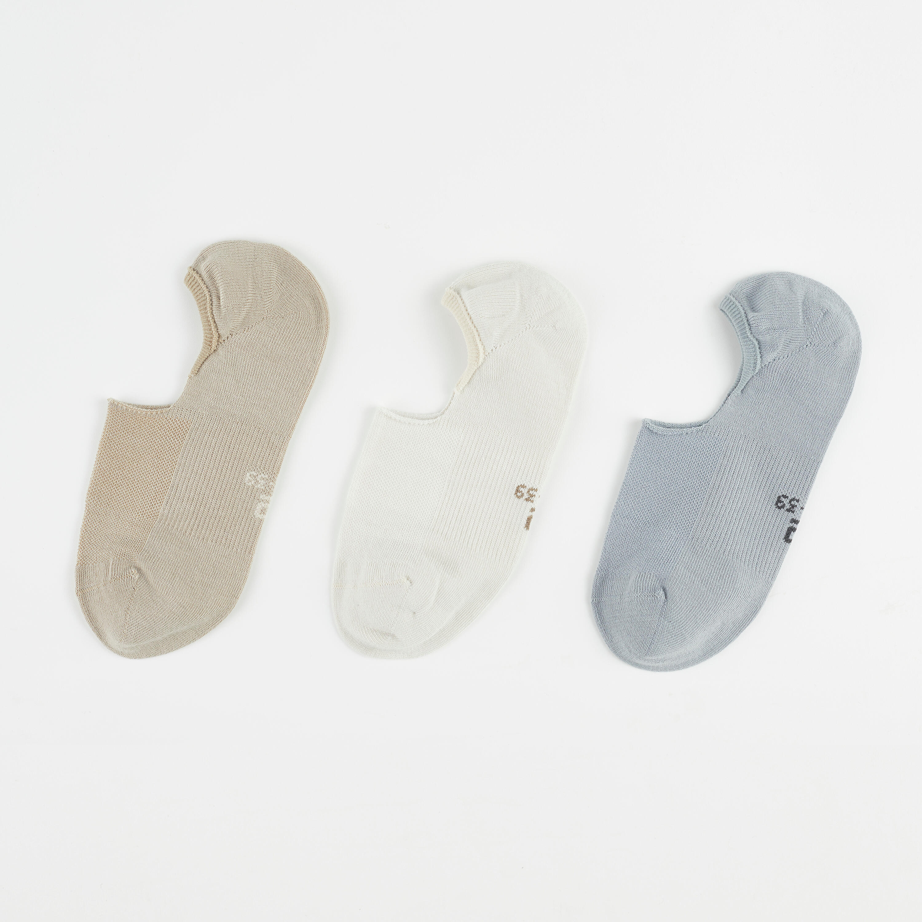 WALKING SOCKS CN INVISIBILE SOCK x3 Eco SAND