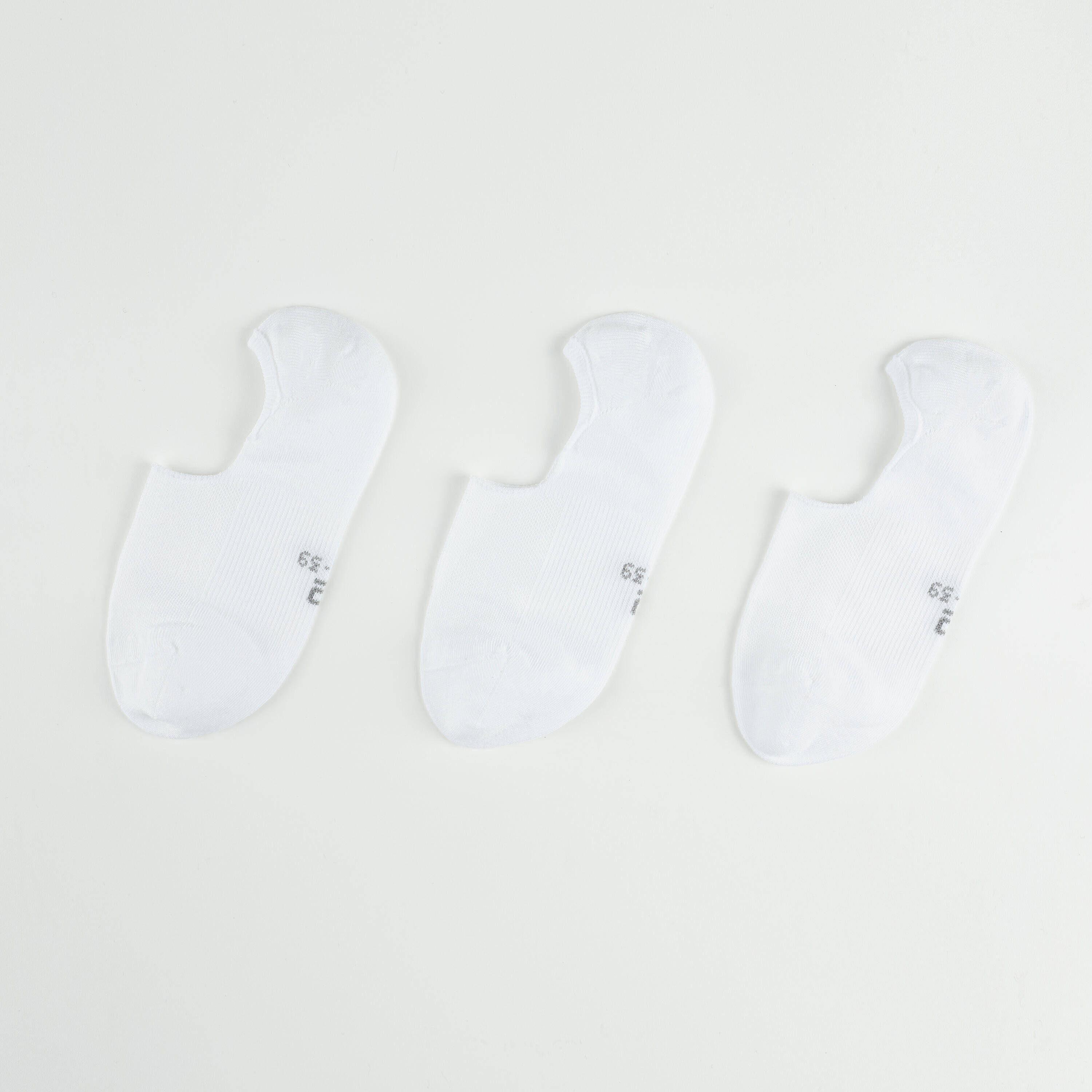 WALKING SOCKS CN INVISIBILE SOCK x3 Eco WHITE -  1