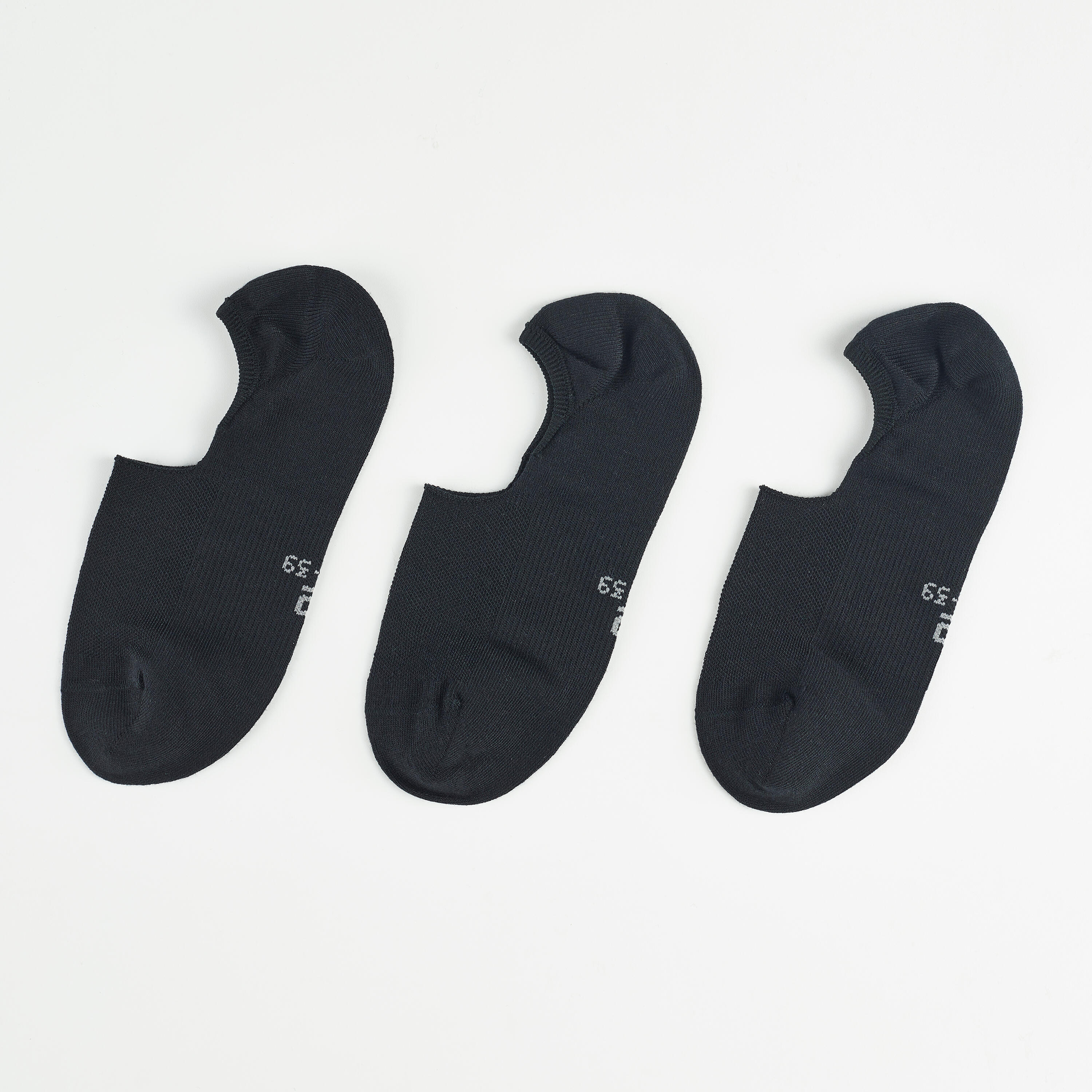 WALKING SOCKS CN INVISIBILE SOCK x3 Eco BLACK