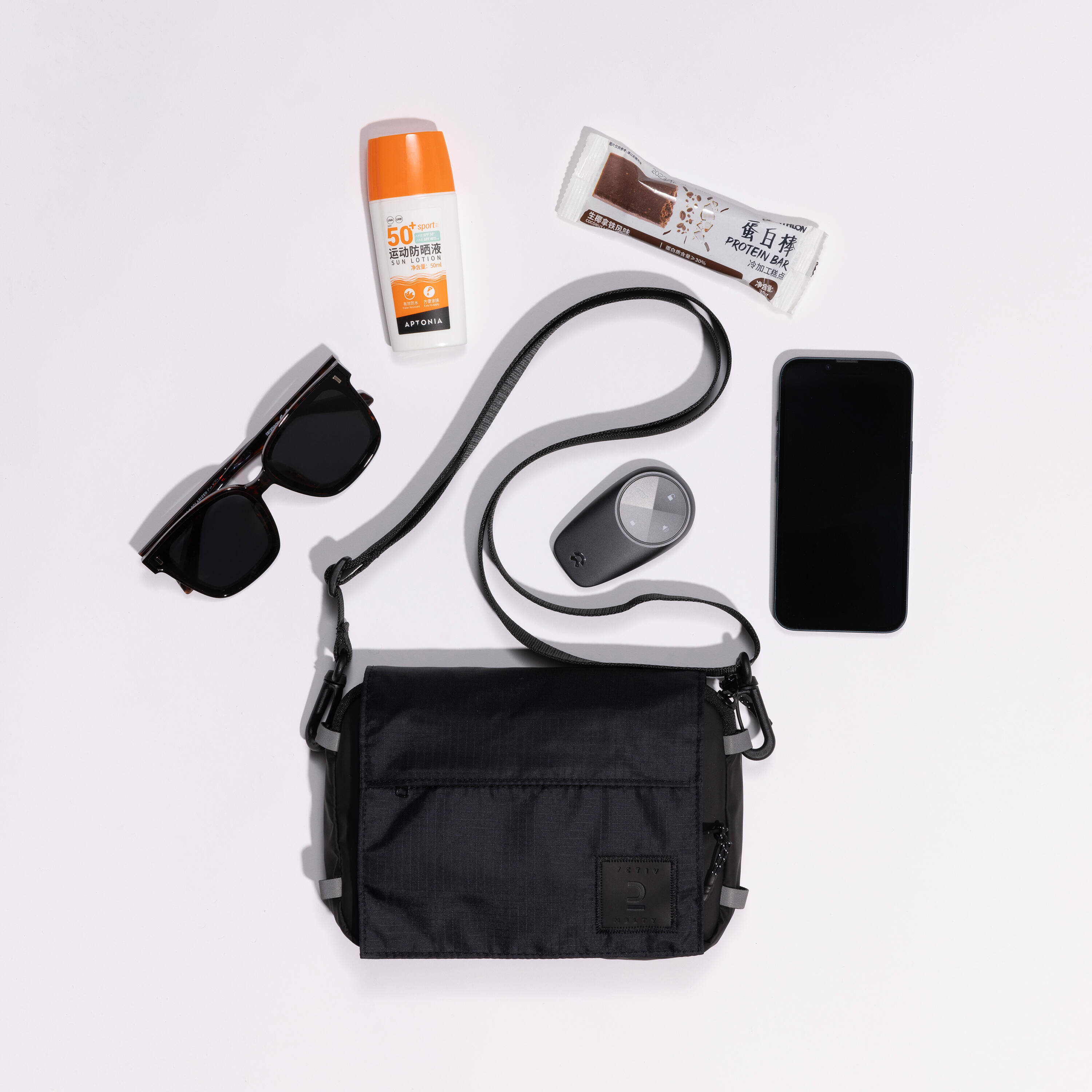 Urban Walking Mini Bag  1.3 L - Smoked Black -  5