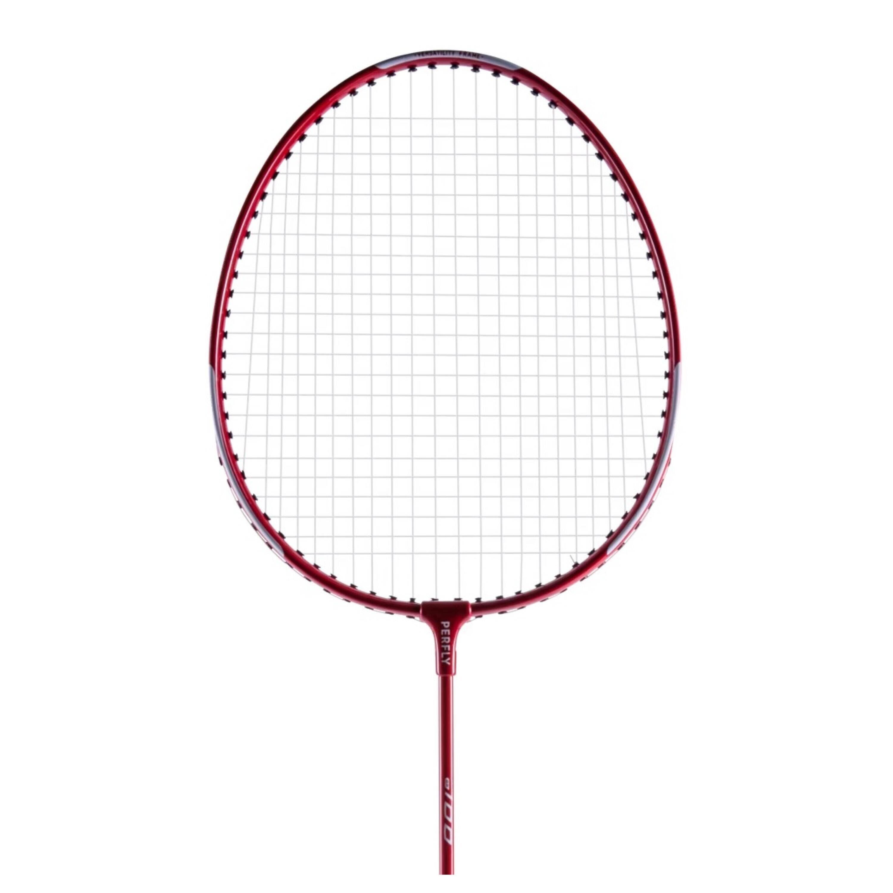 Adult Badminton Racket BR 100 Red -  3