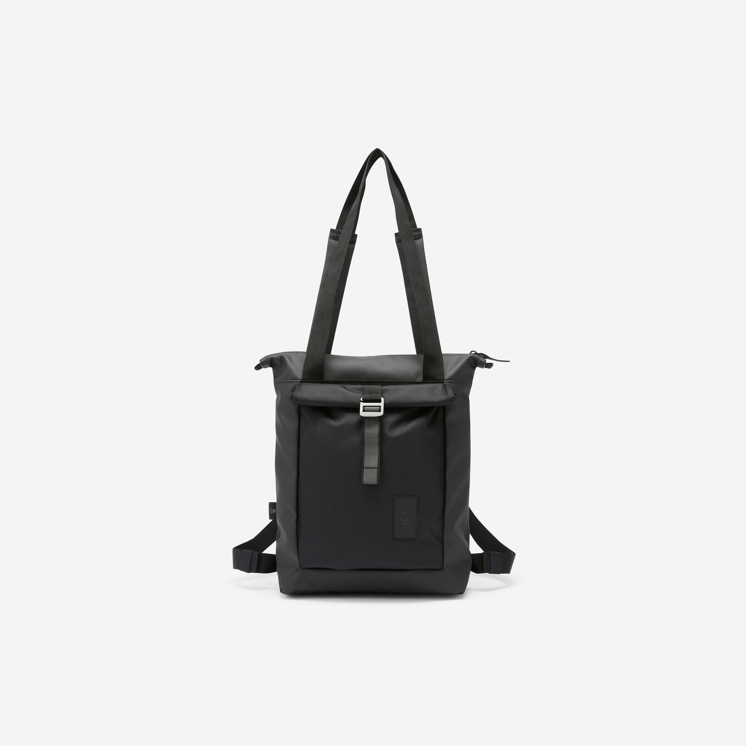 NEWFEEL LE MARAIS 10L TOTE BAG / ACTIV MBLTY BACKPACK BLACK