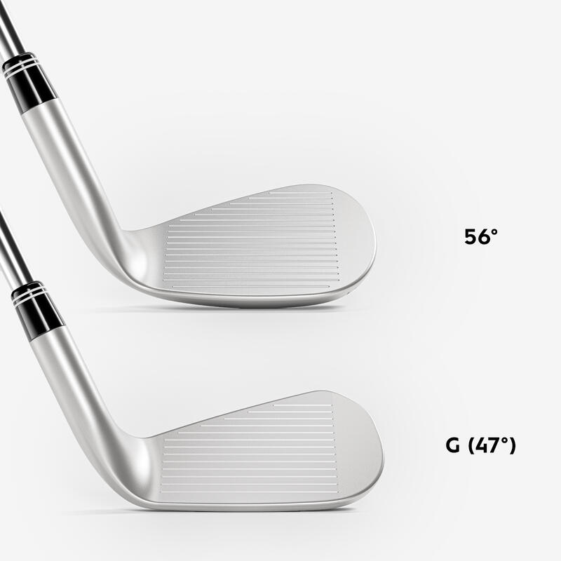 Wedge golf gaucher taille 2 graphite - INESIS 500