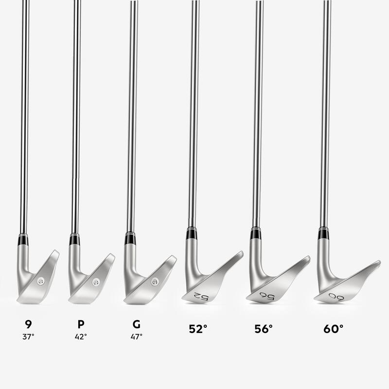 Wedge golfclub 500 linkshandig grafiet maat 1