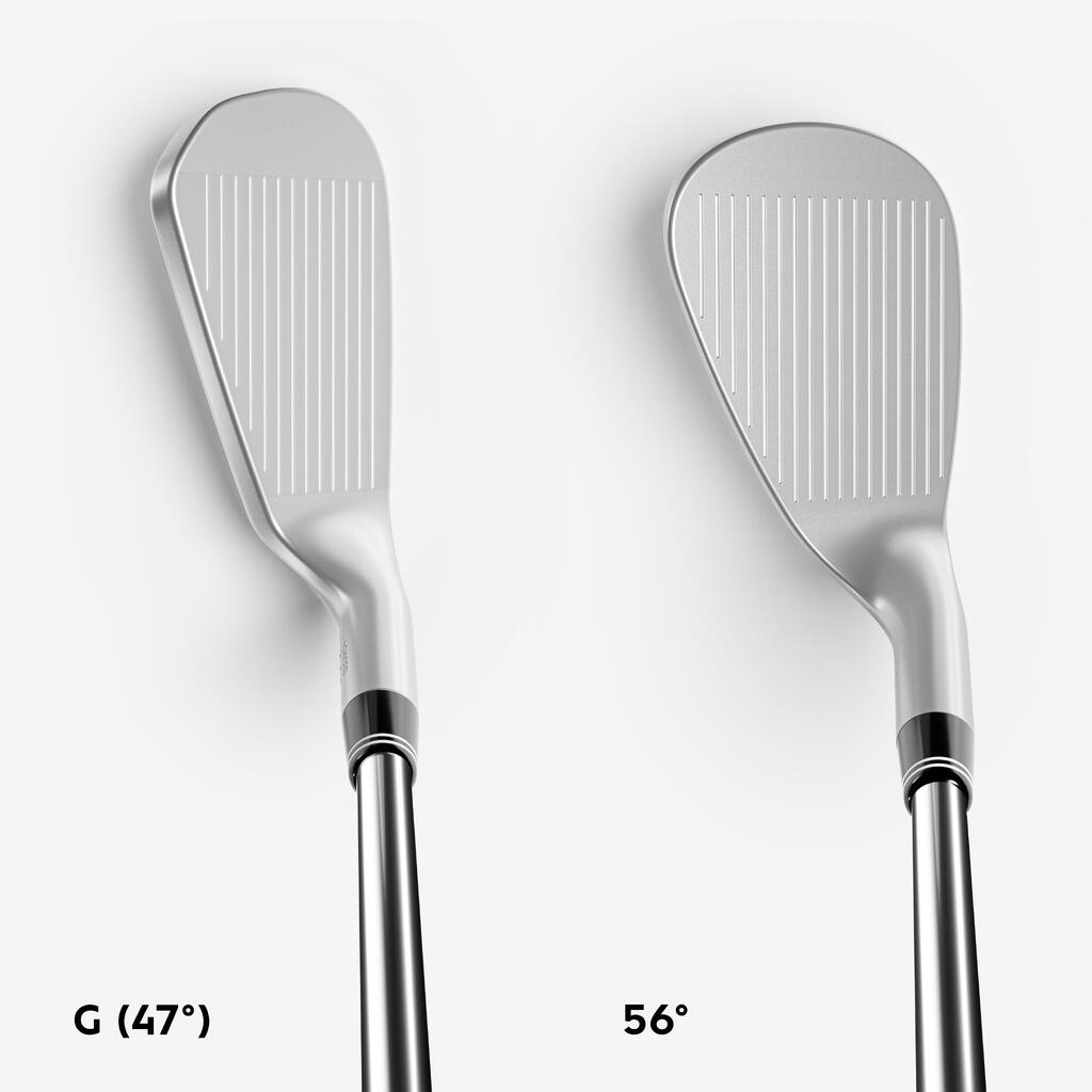 ŠTAP ZA GOLF INESIS 500 WEDGE ZA LEVORUKE VELIČINE 1 GRAFITNI