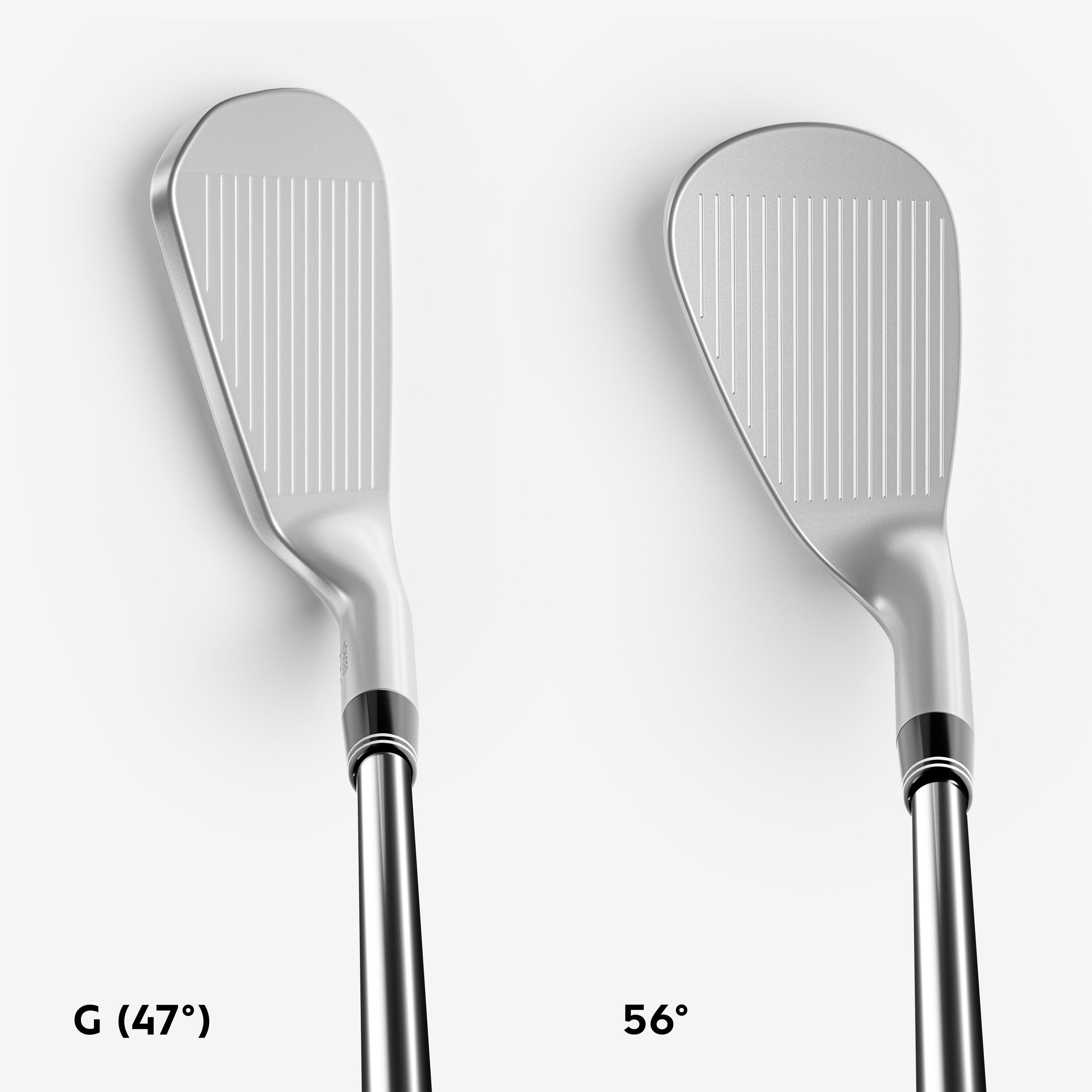 Golf Wedge Left-handed Size 1 steel - INESIS 500 5/8
