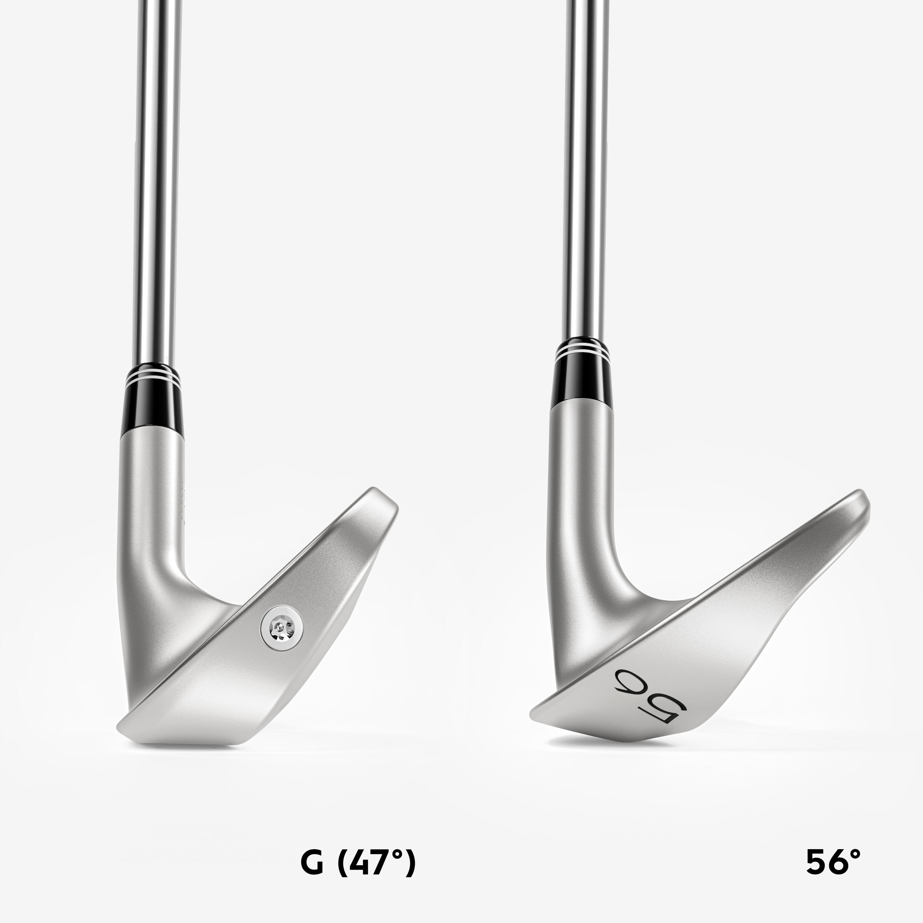 Golf Wedge Left-handed Size 1 steel - INESIS 500 7/8