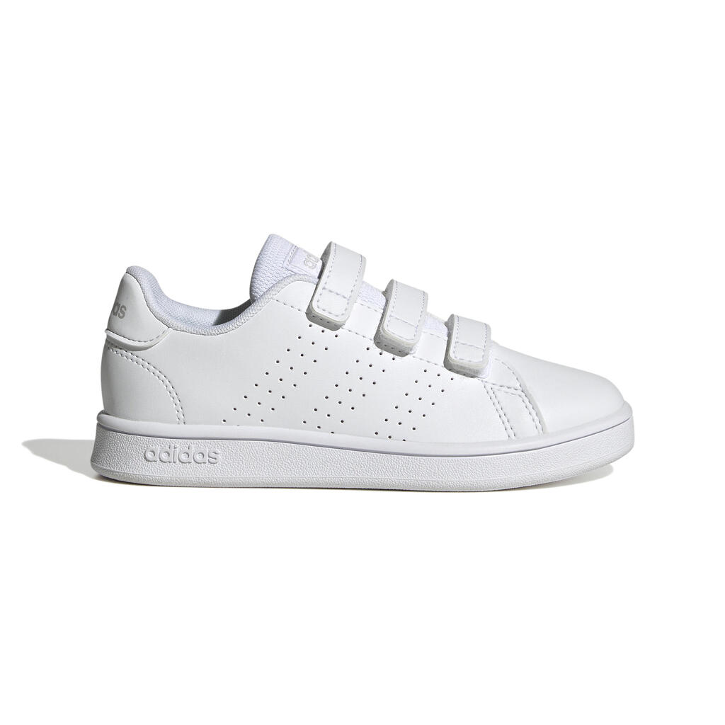 Bērnu sporta apavi ar līplentēm “adidas Advantage”, balti